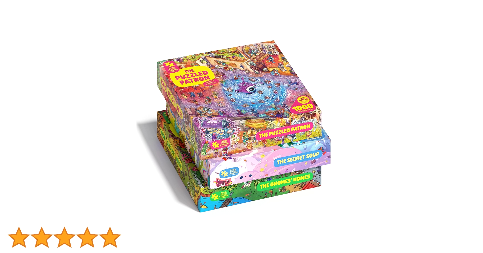 【正規品】Magic Puzzle Company マジックパズル3点セット 楽天市場】マジックパズルカンパニー 1000ピース 3個セット